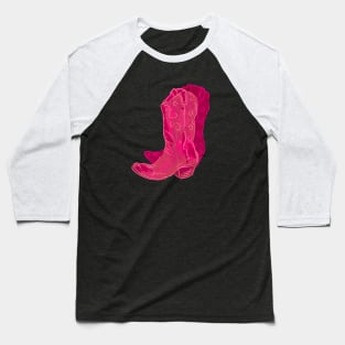 Pink cowboy boots Baseball T-Shirt